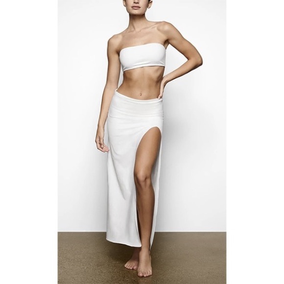 SKIMS Dresses & Skirts - SKIMS Shaping Swim Long Kirt Size M